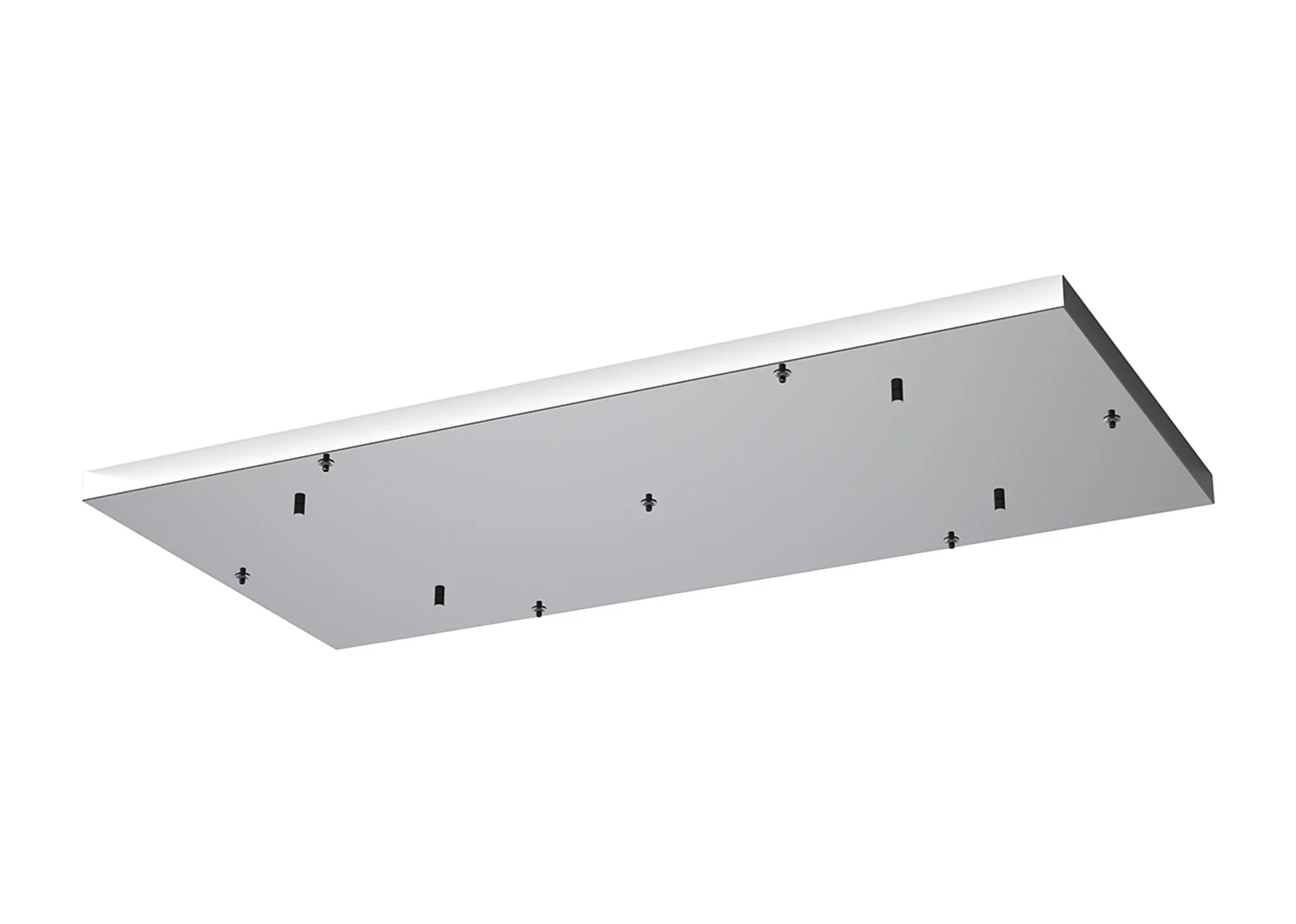Elsa 7 Hole 940 x 460mm Rectangular Canopy Kit Chrome